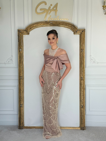 Rochii - Rochie Mevella Beige