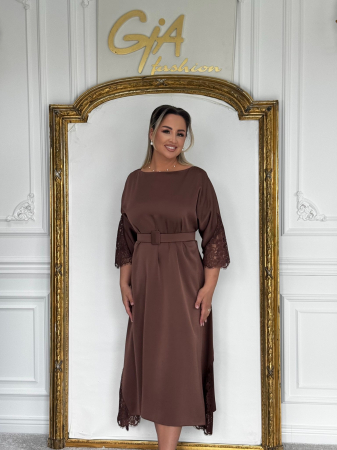Rochii - Rochie Nessera Brown