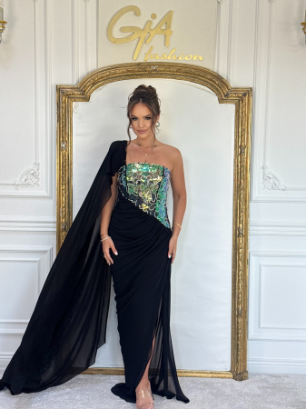 Rochii de seara - Rochie Oezy Black