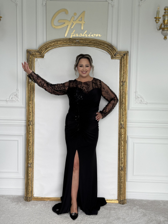 Marimi Mari - Rochie Olassia BLACK
