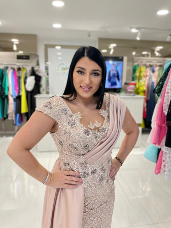 Rochii elegante - Rochie Pink Lassia