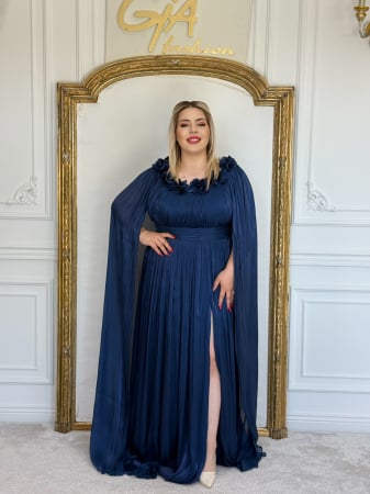 Rochii de seara - Rochie Poessy Blue