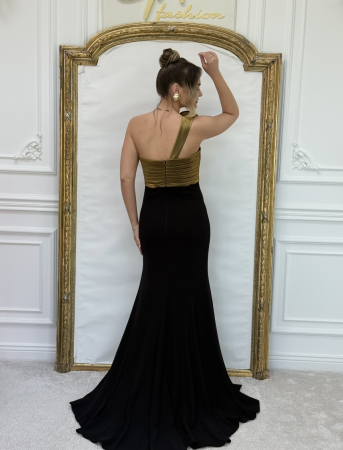 Rochie Rannesa BLACK and GOLD [4]