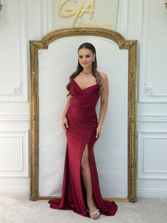 Rochii - Rochie Razella Bordo