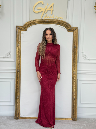 Rochii de seara - Rochie Relladia Bordo