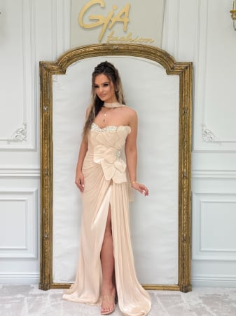 Rochii de seara - Rochie Rena Beige