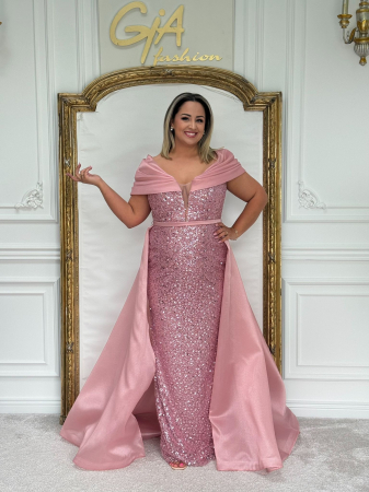 Rochie Riannea Pink [2]