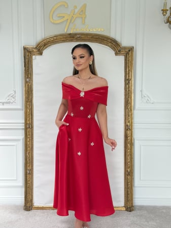Rochie Ridessa Red [2]