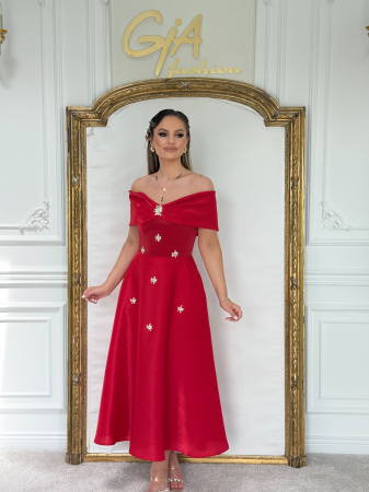 Rochie Ridessa Red [5]