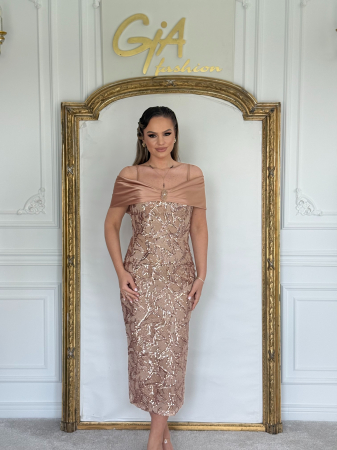 Rochie Rikassa Gold [5]