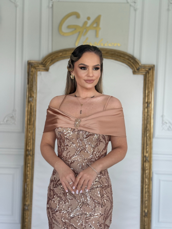 Rochie Rikassa Gold [1]