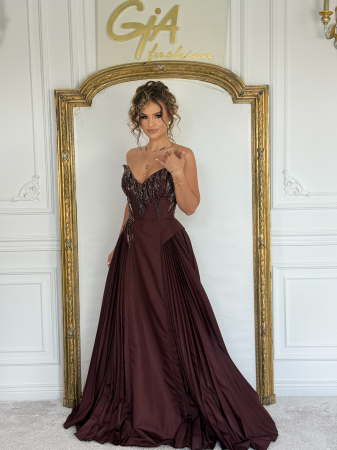 Rochii - Rochie Rinall Bordo