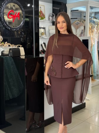 Rochii - Rochie Rinella Brown