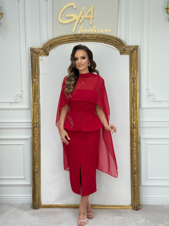 Rochii elegante - Rochie Rinella Red