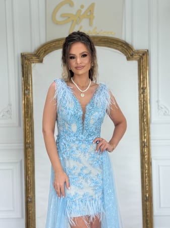 Rochii - Rochie Rinelli Babyblue