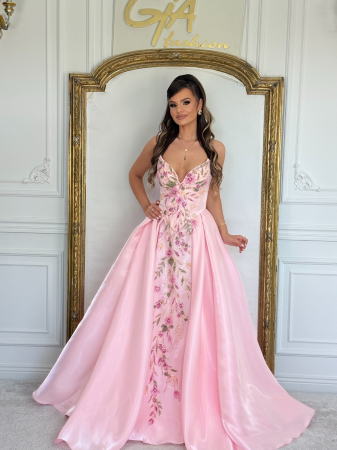 Rochii lungi - Rochie Rinessa Pink