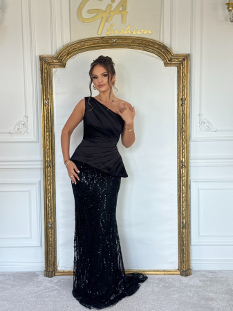 Rochii de seara - Rochie Rissia Black