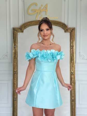 Rochie Sellasa Babyblue [4]