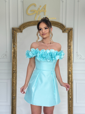 Rochii elegante - Rochie Sellasa Babyblue