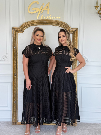 Rochii de zi - Rochie Sellia BLACK