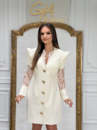 Rochii - Rochie Seralla Crem