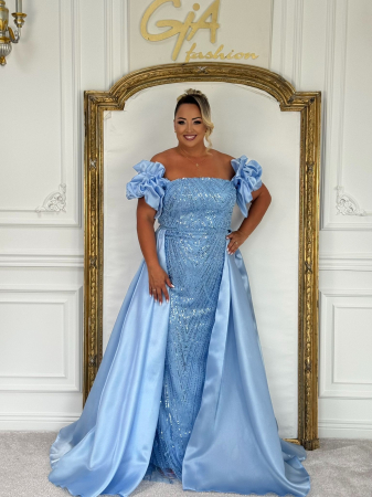 Rochie Serinelly Blue [10]