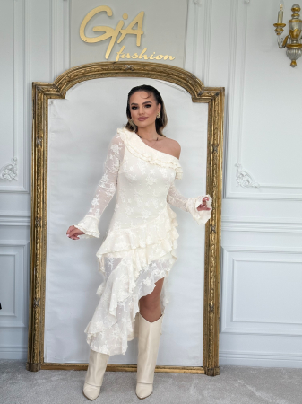 Rochii de zi - Rochie Serissa WHITE