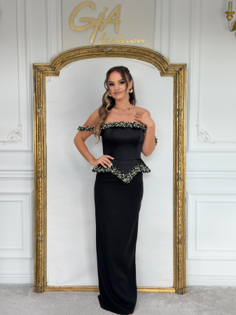 Rochii de seara - Rochie Tazennea Black