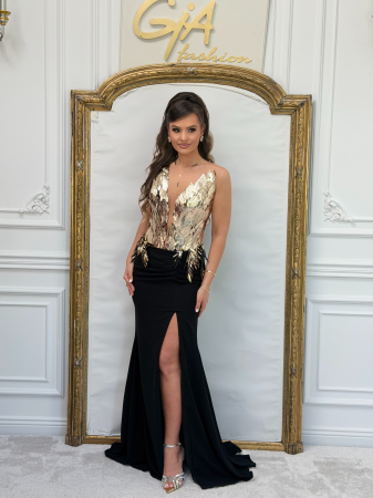Rochii lungi - Rochie Tella Black
