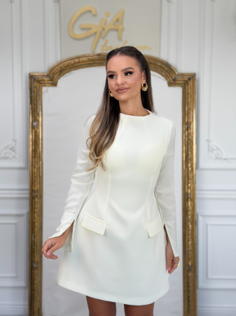 Rochii de zi - Rochie Temissia White