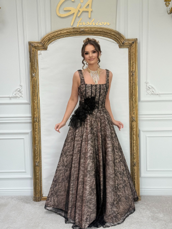 Rochii lungi - Rochie Terana Black