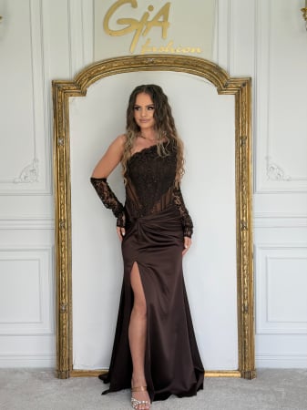 Rochii - Rochie Tezellia Brown