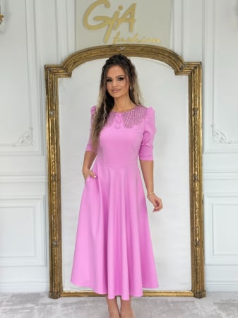 Rochii de zi - Rochie Tezellia Pink