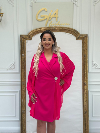 Rochie Tip Sacou Naomy PINK [2]