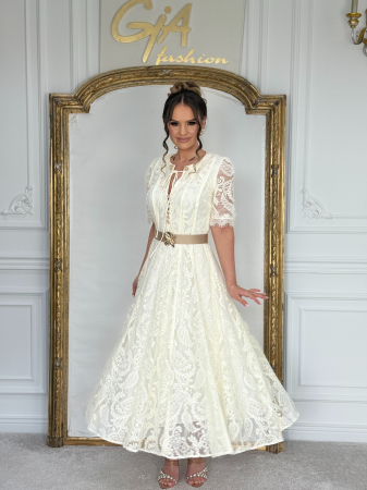 Rochii elegante - Rochie Tissia White