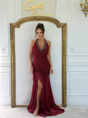 Rochii - Rochie Verisy Bordo