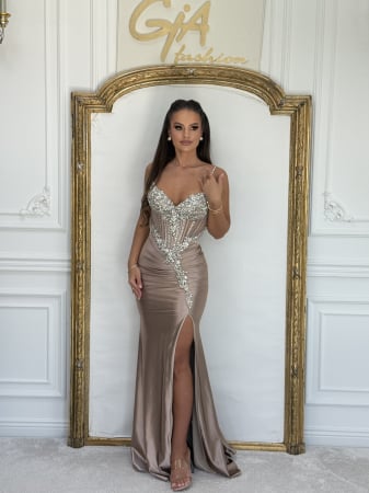 Rochii - Rochie Vezellia Beige