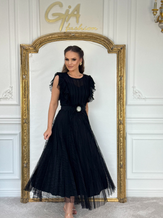 Rochii de zi - Rochie Wallea Black