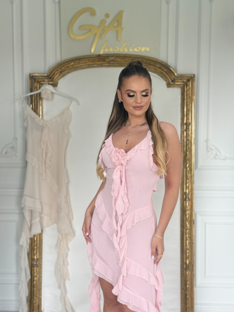 Rochii de zi - Rochie Wanellia PINK