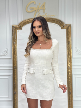 Rochie White Cella [2]