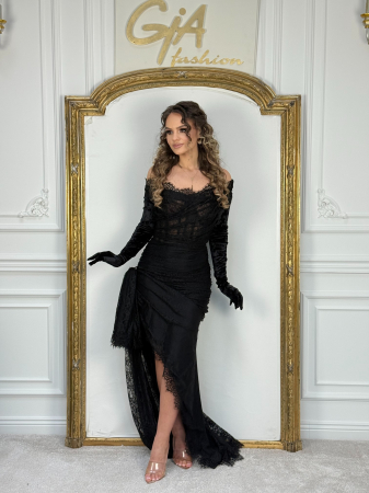 Rochii de seara - Rochie Zallia Black