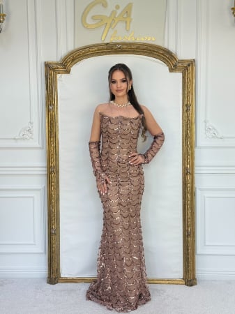 Rochii - Rochie Zanella Brown