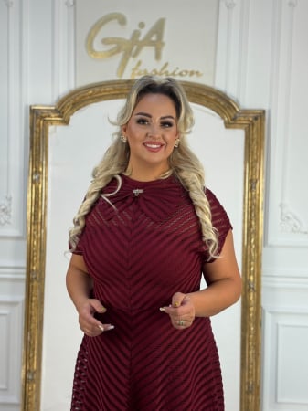 Rochii - Rochie Zassia Bordo