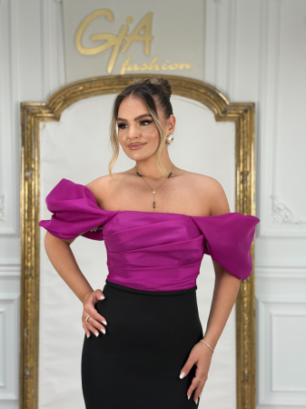 Rochie Zelleay BLACK PURPLE [3]