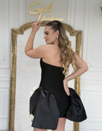 Rochie Zellia BLACK AND WHITE [6]