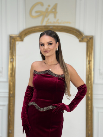 Rochie Zellivia Catifea [3]