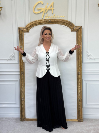 Salopeta Emilly BLACK AND WHITE [3]