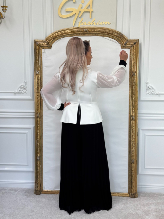 Salopeta Emilly BLACK AND WHITE [4]