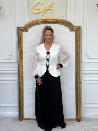 Salopeta Emilly BLACK AND WHITE [2]