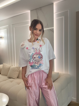 Tricouri - Tricou Estaline WHITE